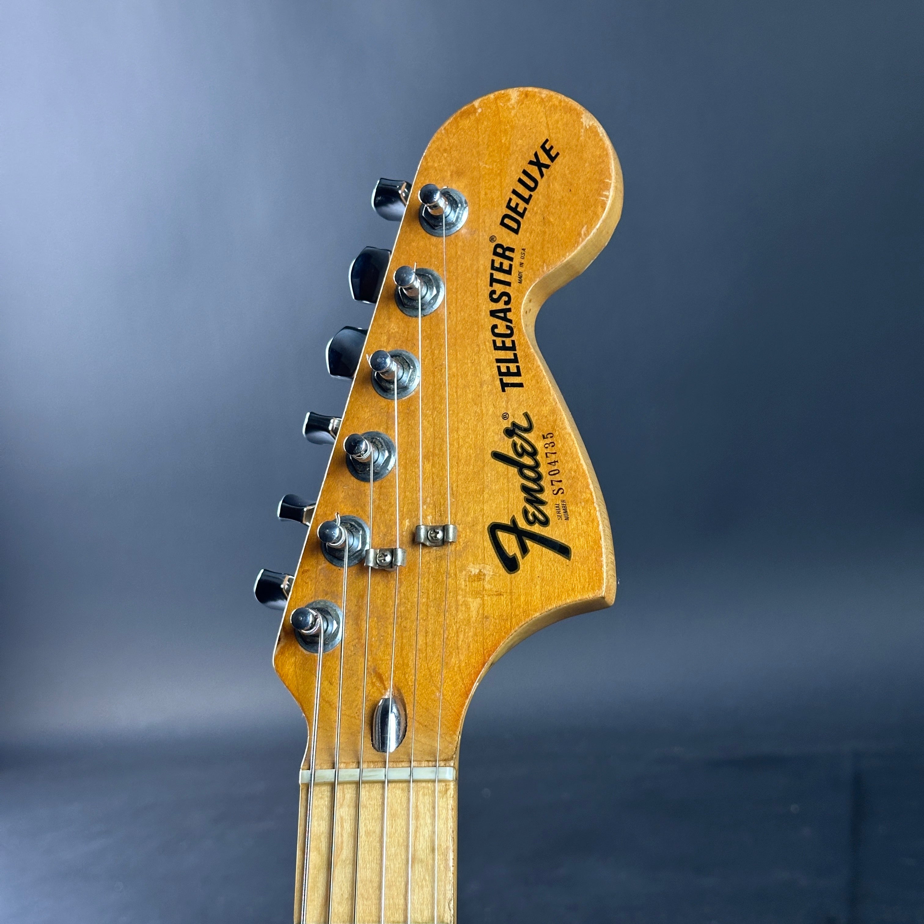 Vintage 1977 Fender Telecaster Deluxe Natural w/Non-Original Case