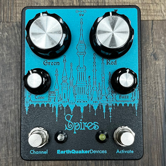 Top of Used EarthQuaker Devices Spires Nu Face Double Fuzz w/box TFW204