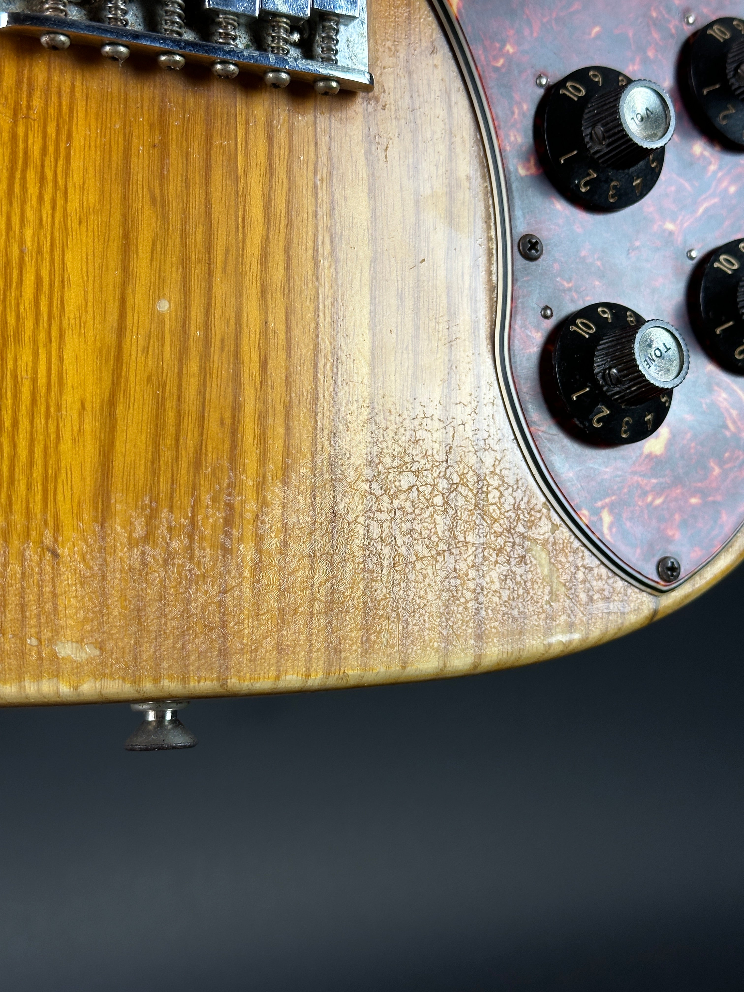 Vintage 1977 Fender Telecaster Deluxe Natural w/Non-Original Case