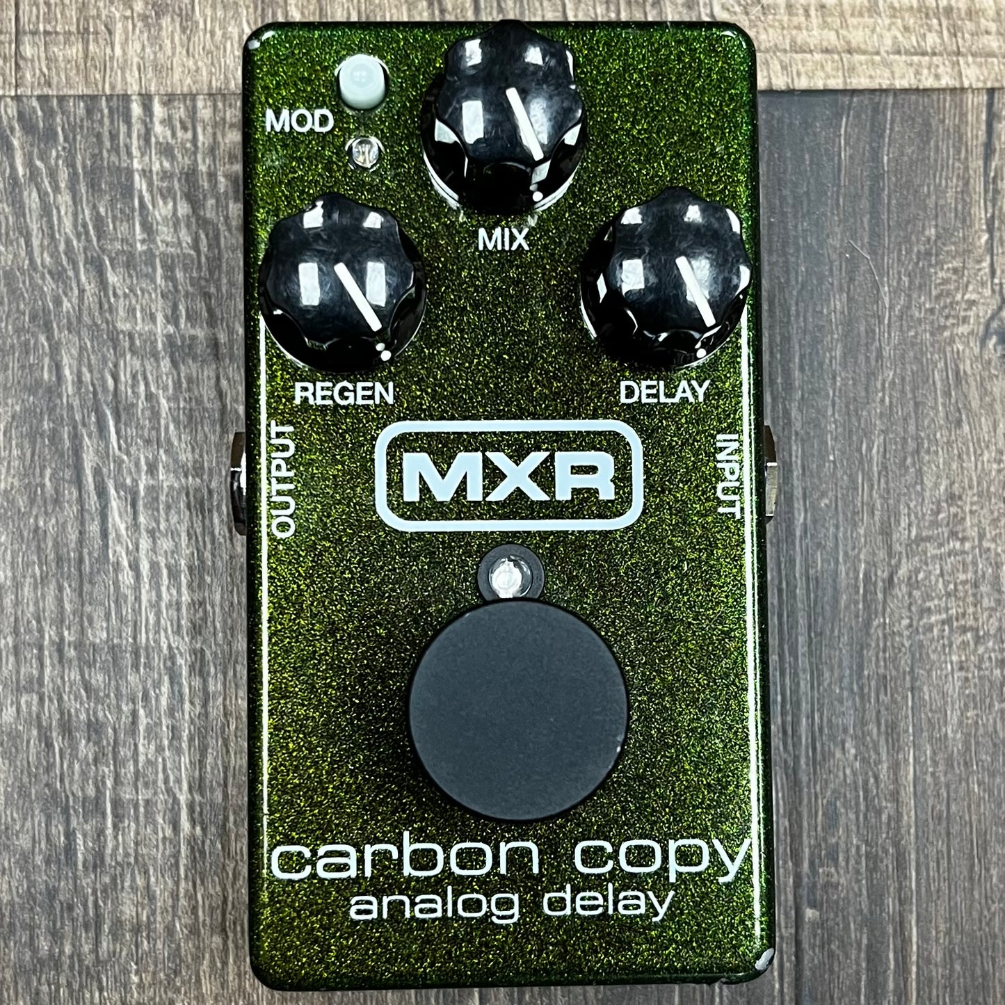 Top of Used MXR Carbon Copy Analog Delay Pedal TFW217