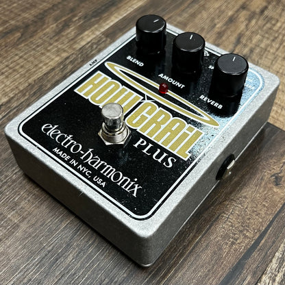 Side of Used EHX Electro-Harmonix Holy Grail Plus Reverb Pedal TFW215