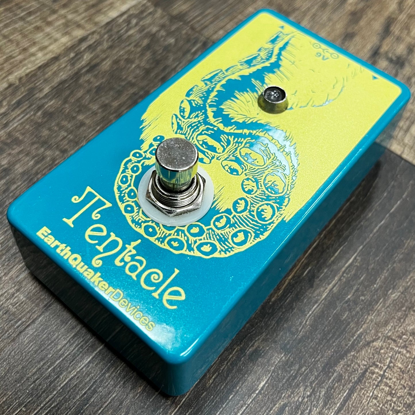 Side of Used EarthQuaker Devices Tentacle Octave Up Pedal TFW205