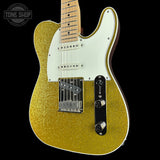 Front angle of Used Reverend Eastsider T TSG Gold Sparkle.