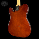 Back angle of Used Reverend Eastsider T TSG Gold Sparkle.