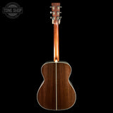 Full back of Used 2024 Martin OM-28.
