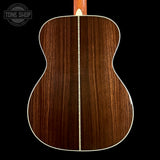 Back of Used 2024 Martin OM-28.