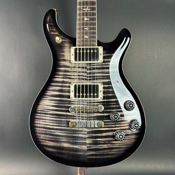 Front of Used 2024 PRS McCarty 594 10 Top Charcoal Burst.