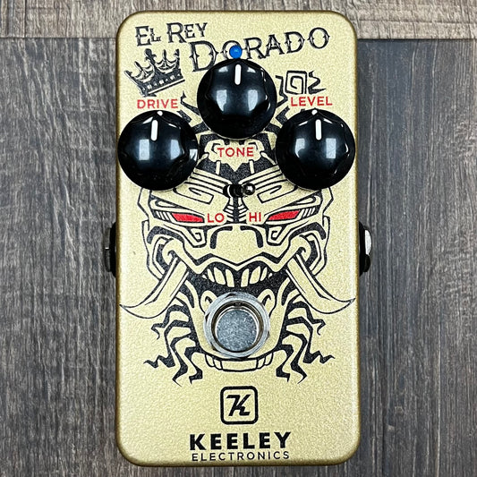 Top of Used Keeley El Rey Dorado Overdrive Pedal w/Box TFW239