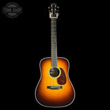 Full front of Collings D2H Sunburst Sitka/EIR.