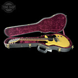 Used 2007 Gibson Custom Shop 1958 Les Paul Jr TV Yellow in case.