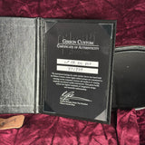 Certificate of authenticity for Used 2007 Gibson Custom Shop 1958 Les Paul Jr TV Yellow.
