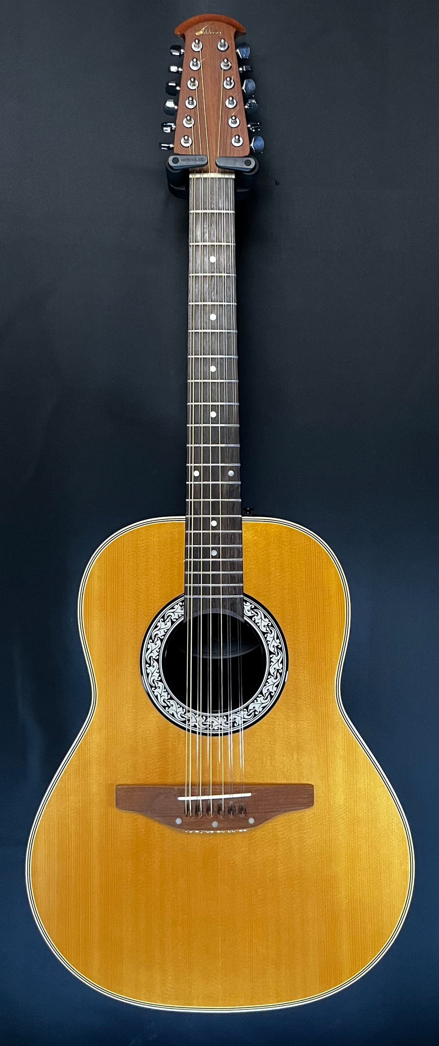 Full Front of Used Ovation Celebrity CC15 w/case TFW253