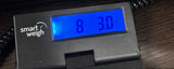 Scale displaying weight.
