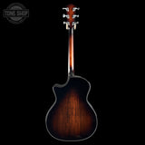 Taylor Builder's Edition 514ce Prototype full back view against a black background