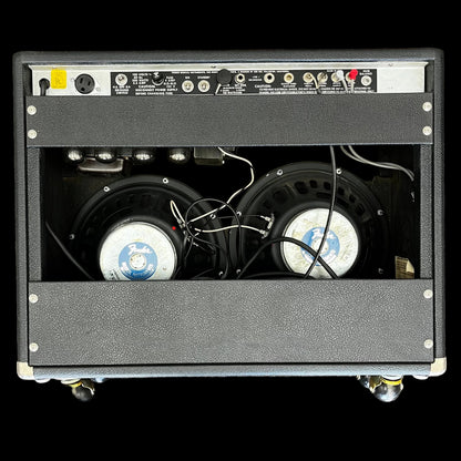 Back of Used 1979 Fender Silverface Twin Reverb (135W Ultralinear) TFW2854