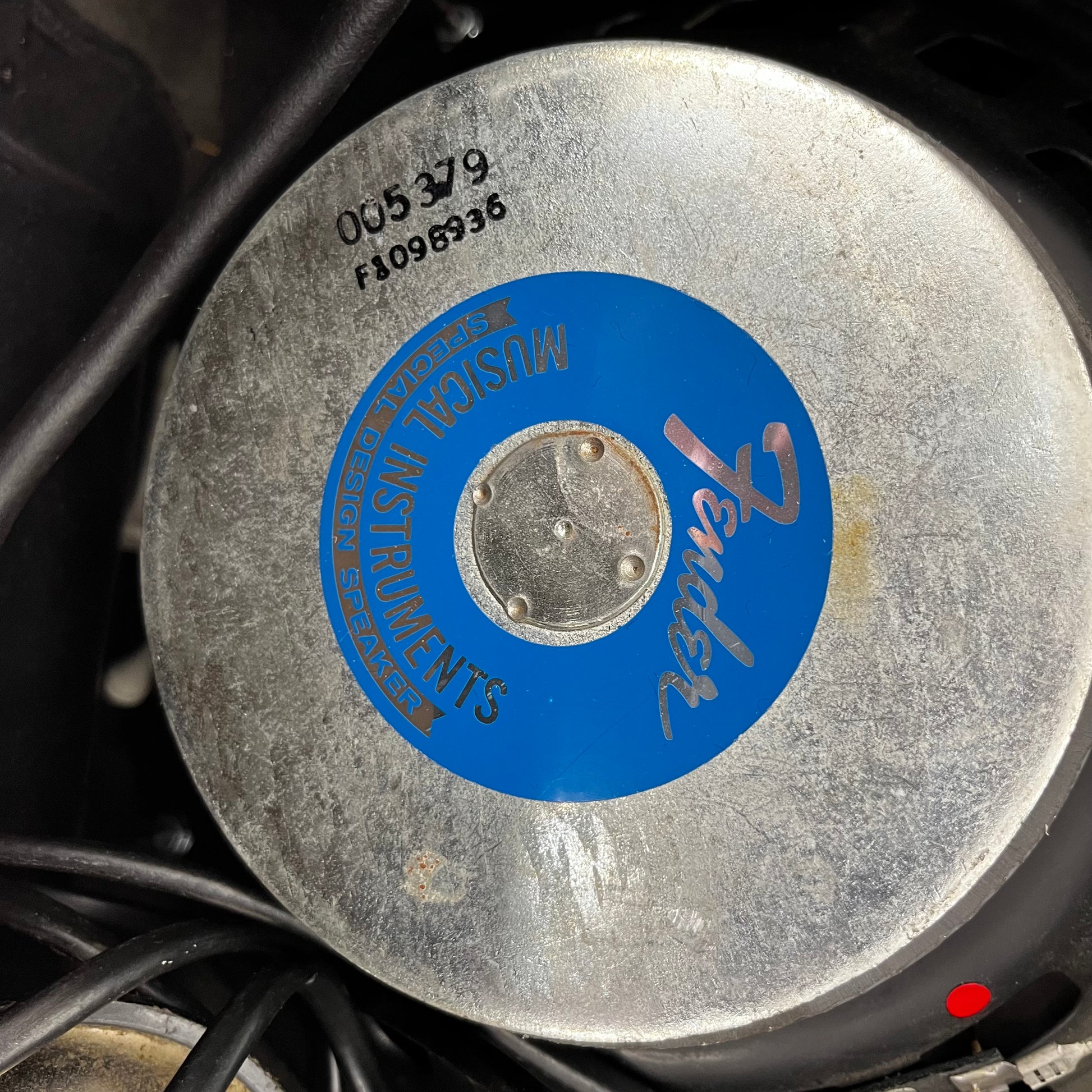 Speaker of Used 1979 Fender Silverface Twin Reverb (135W Ultralinear) TFW2854