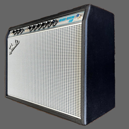 Side of Used 2021 Fender 68 Custom Deluxe Reverb 1X12" 22 Watts Tube Amplifier TFW2852