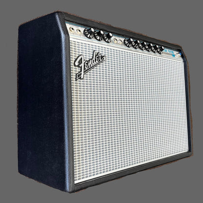 Side of Used 2021 Fender 68 Custom Deluxe Reverb 1X12" 22 Watts Tube Amplifier TFW2852