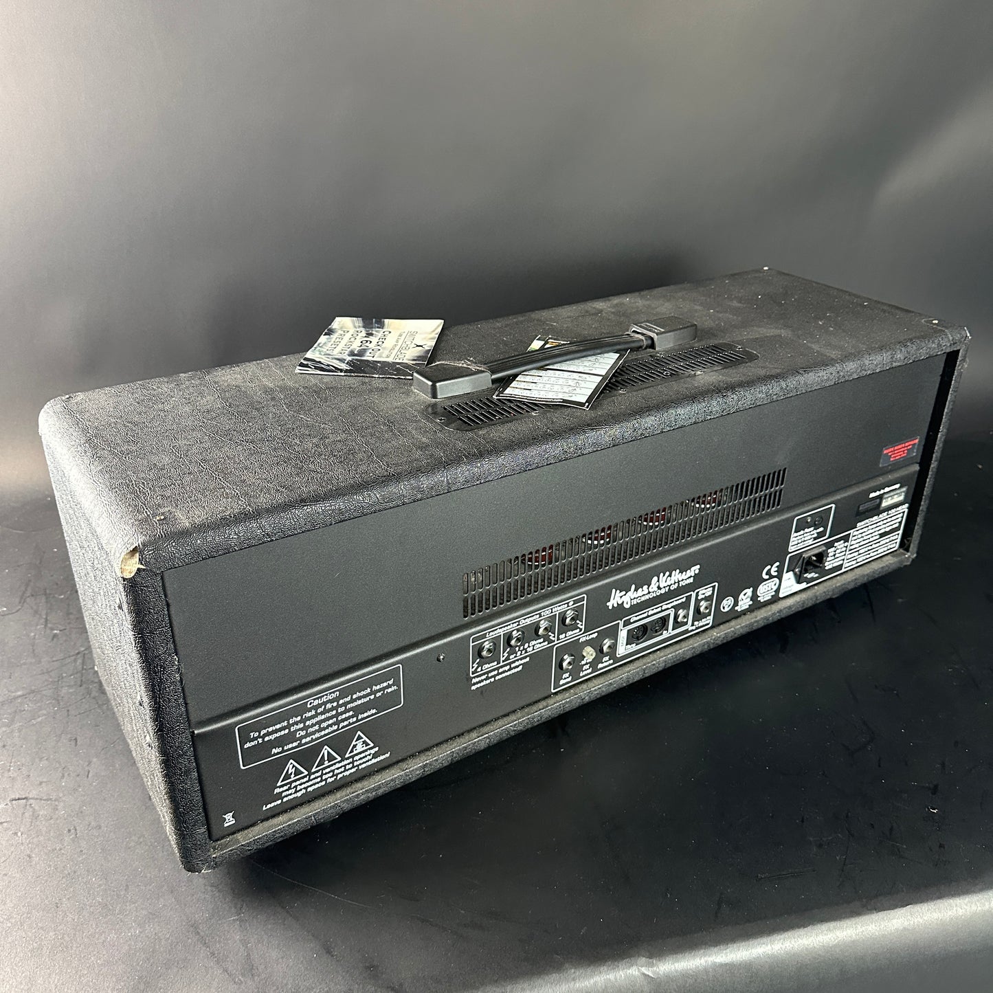 Back angle of Used Hughes & Kettner Switchblade.