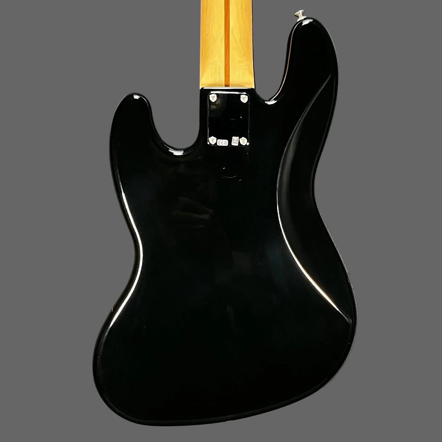 Back of Used 2008 Fender Standard Jazz Bass V Black TFW2710