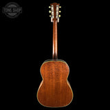 Full back of Vintage 1966 Gibson LG-1 Sunburst.