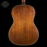 Back of Vintage 1966 Gibson LG-1 Sunburst.