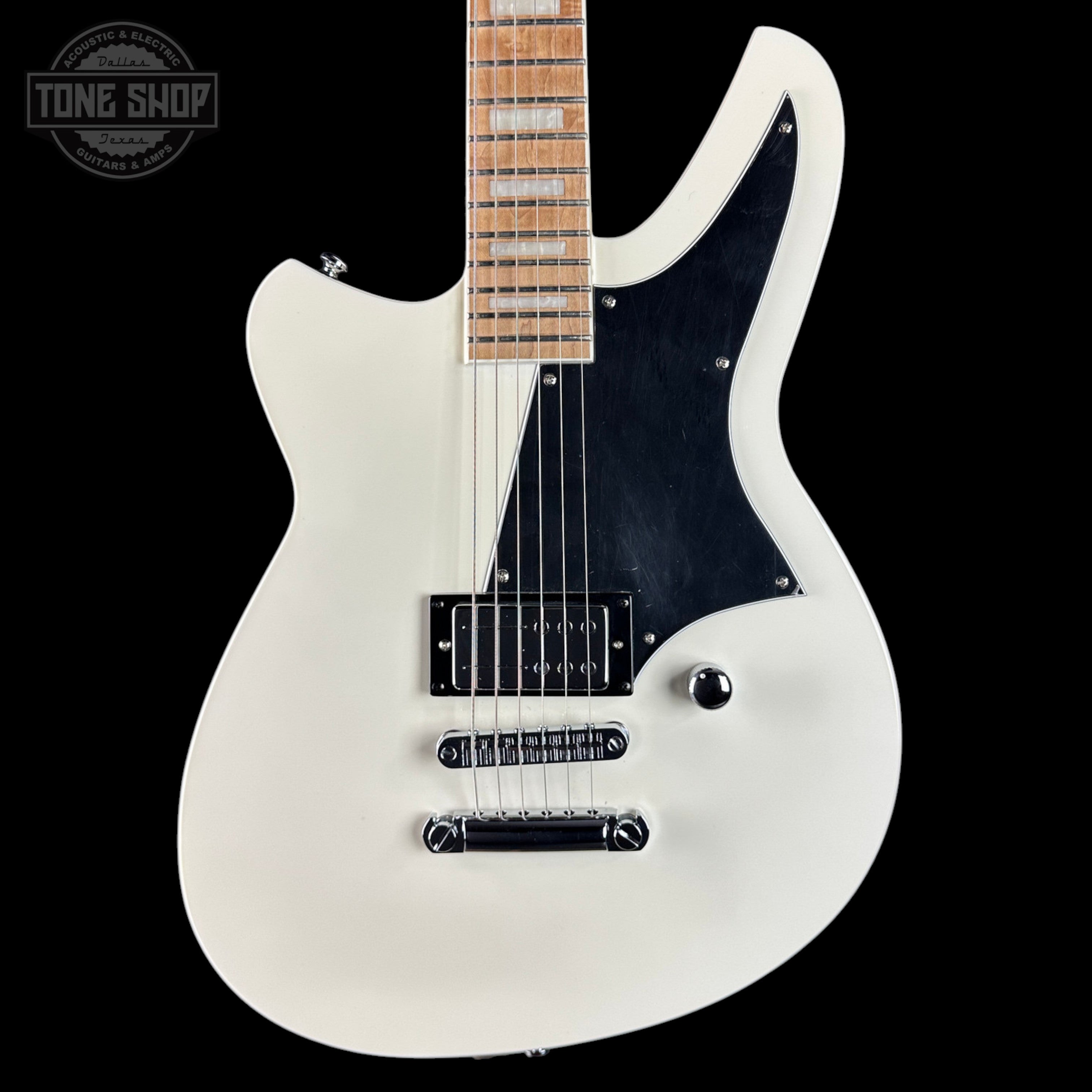 Reverend Prototype Matt West Wiz 1 Ice White – Tone Shop Guitars