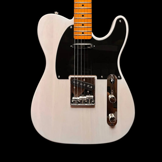 Front of Used 2024 Squier Classic Vibe Telecaster White Blonde w/Bag TFW2855