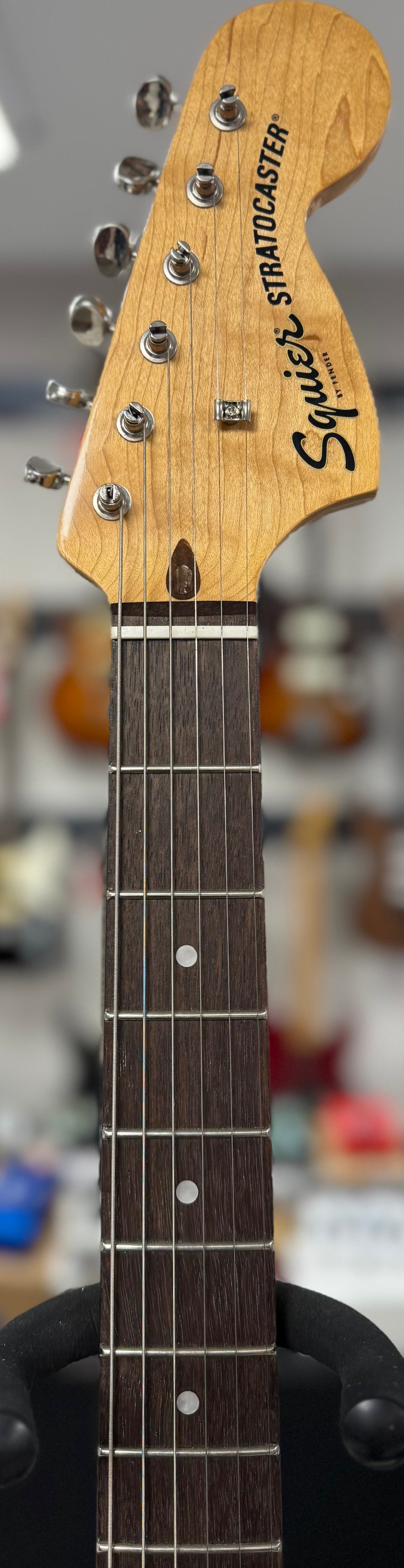 Neck of Used Squier Classic Vibe 70's HSS Hardtail TSS6305