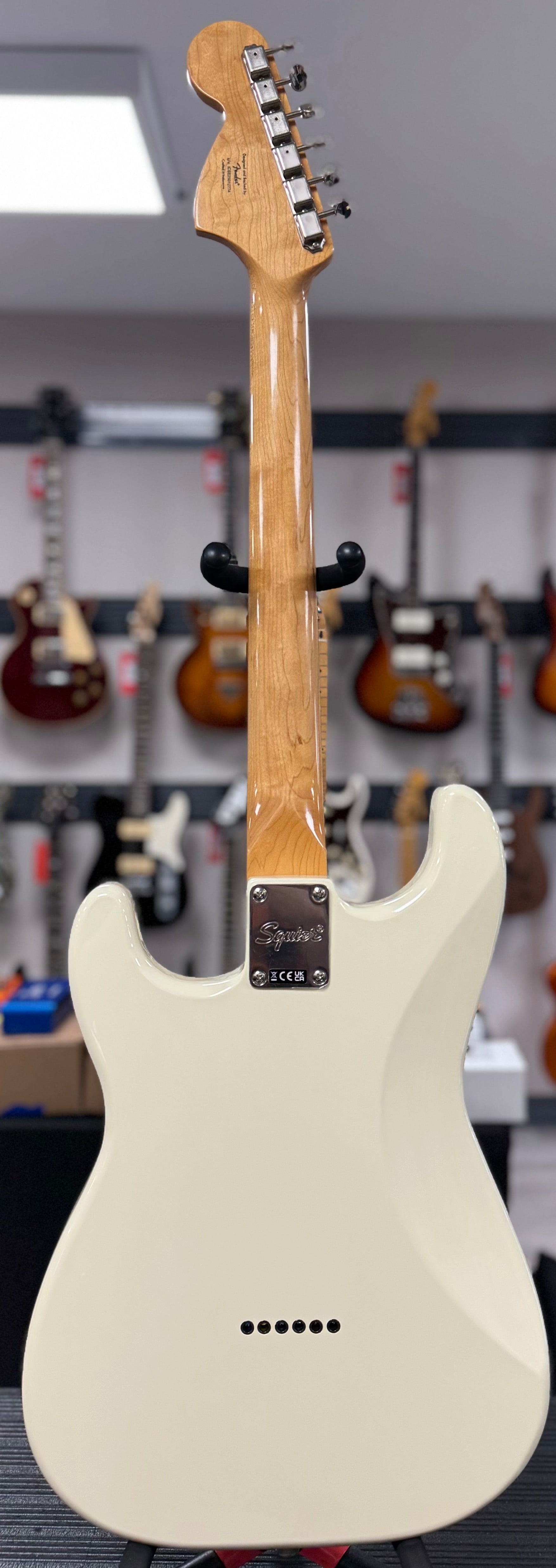 Full back of Used Squier Classic Vibe 70's HSS Hardtail TSS6305