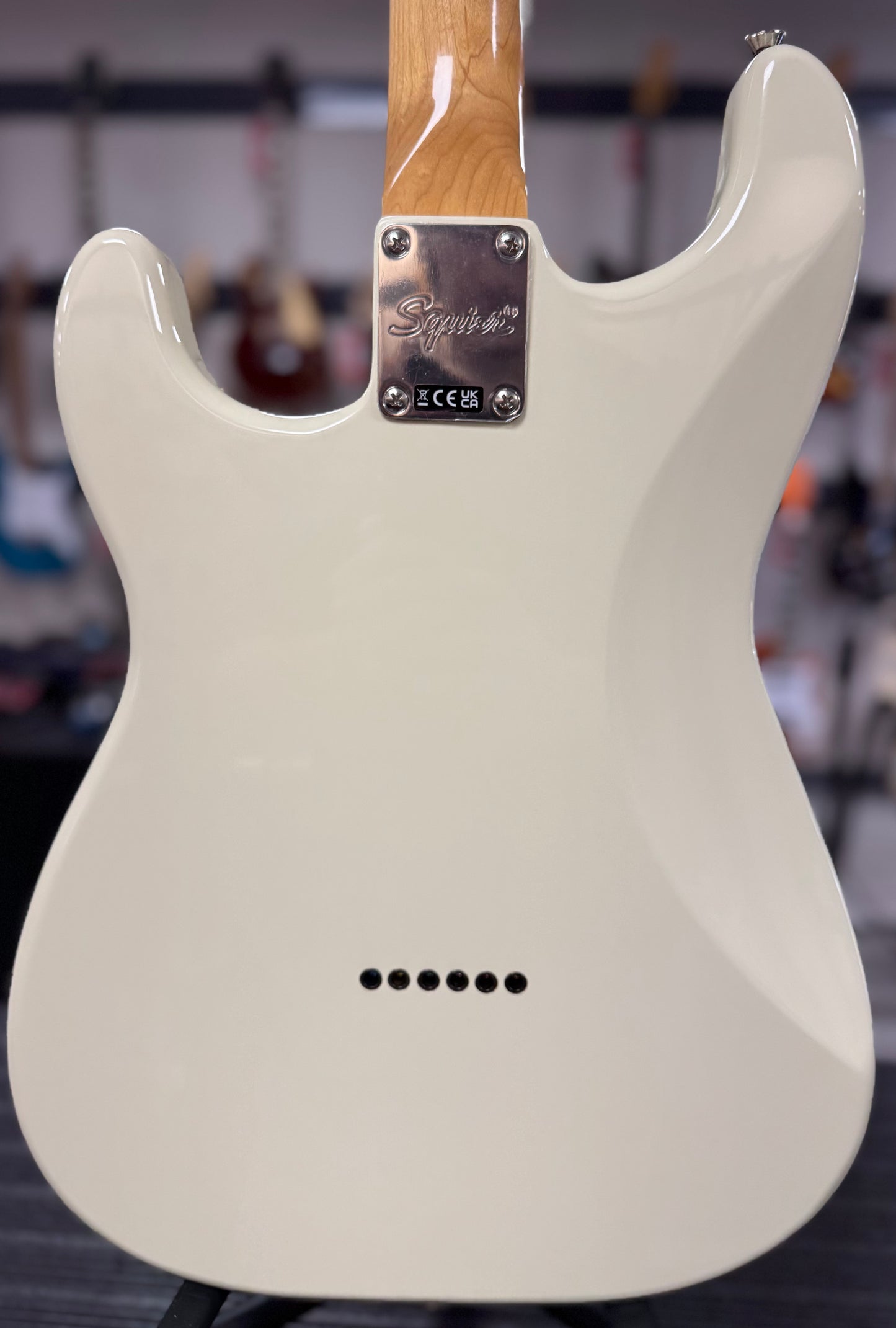 Back of Used Squier Classic Vibe 70's HSS Hardtail TSS6305