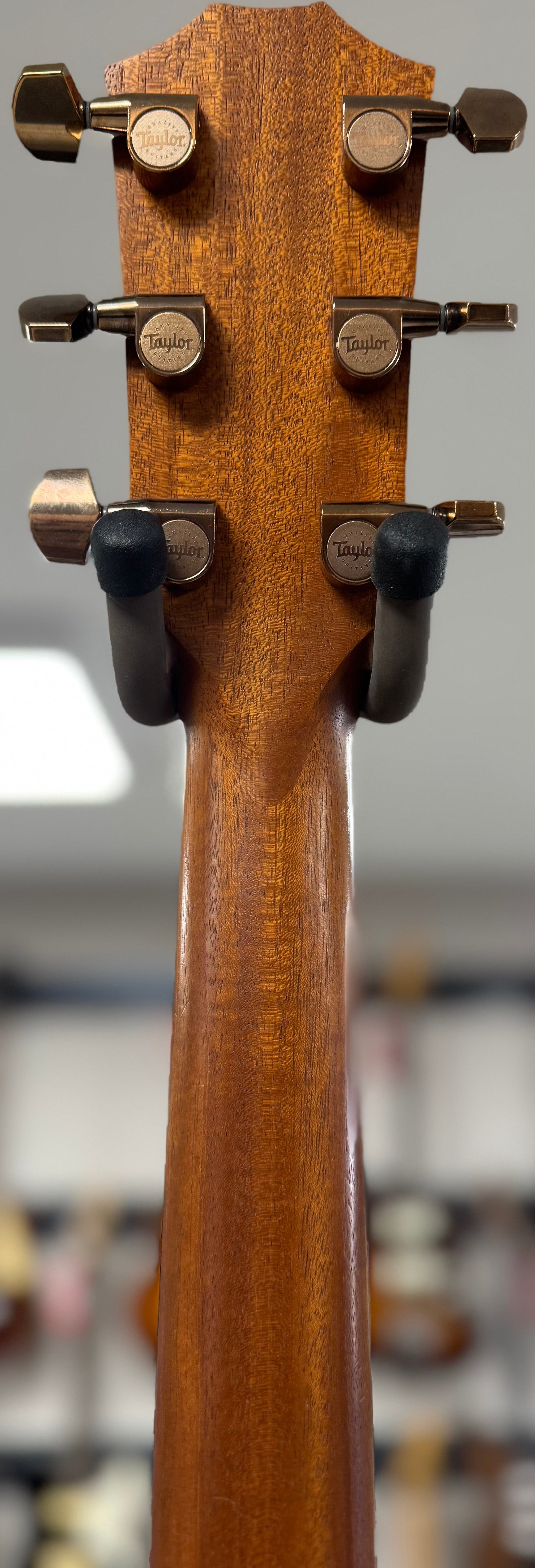 Back of neck of Used taylor 214ce-K DLX Natural w/case TSS6315