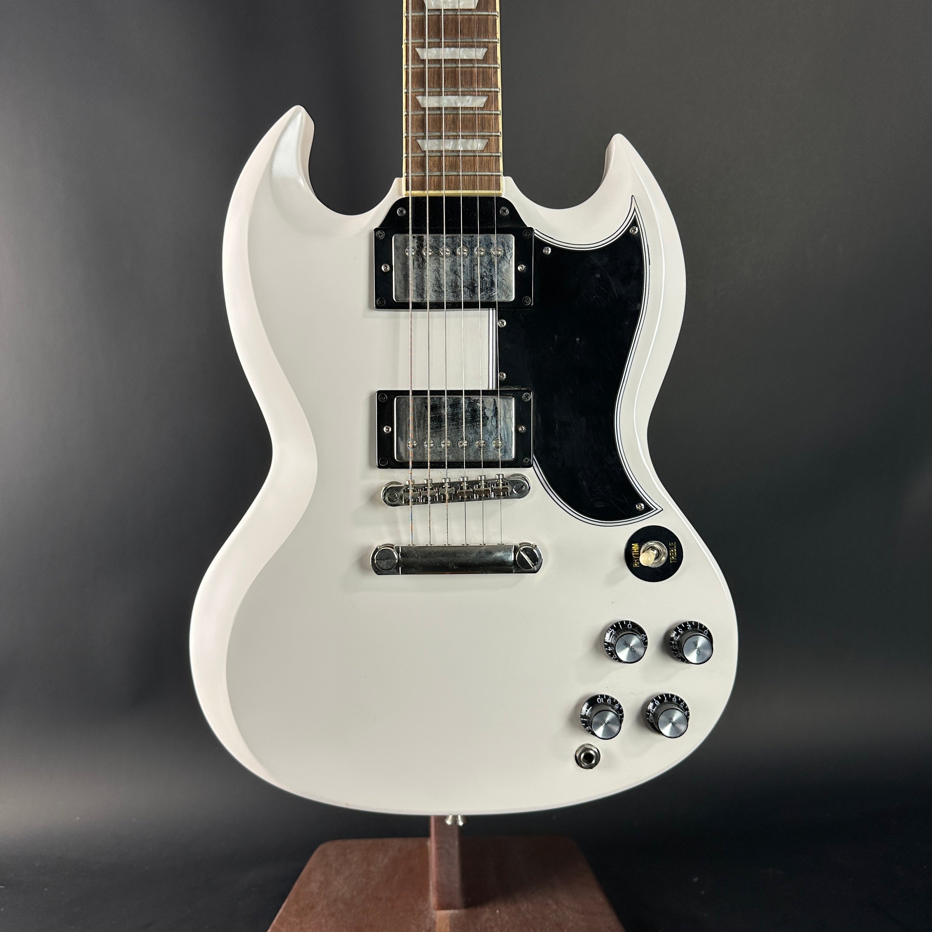 Used Epiphone SG Standard 1961 White w/case TSU22135 – Tone Shop