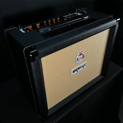 Side of Used Orange Rocker 15 w/Celestion G15 Speaker TFW282