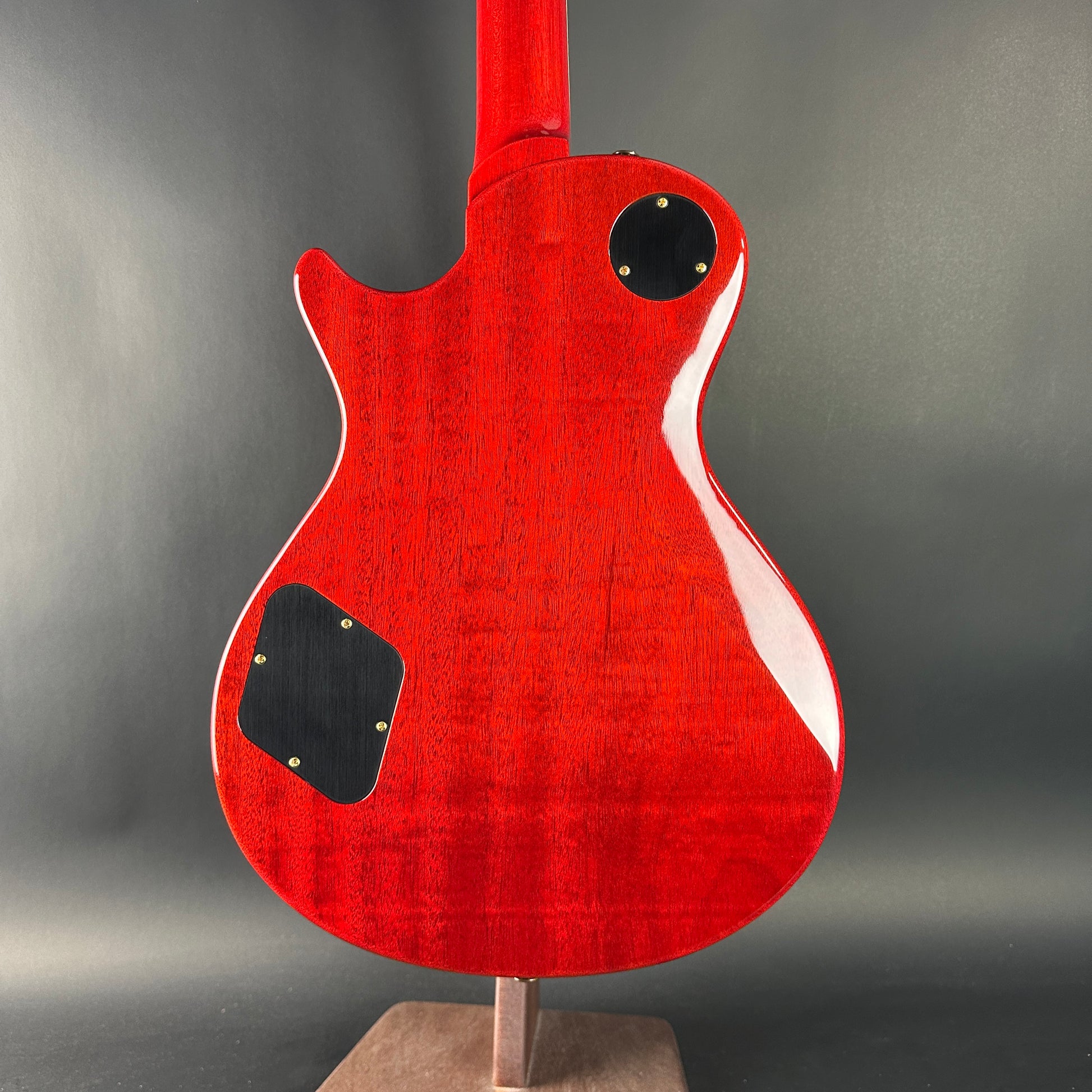 Back of Used PRS McCarty 594 Singlecut 10-Top McCarty Sunburst.