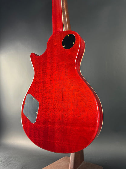 Back angle of Used PRS McCarty 594 Singlecut 10-Top McCarty Sunburst.