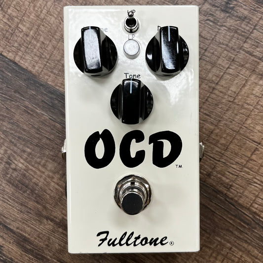 Top of Used 2005 Fulltone OCD Version 1 #1900 Overdrive Pedal w/Box TFW286