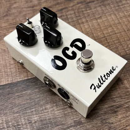 Side of Used 2005 Fulltone OCD Version 1 #1900 Overdrive Pedal w/Box TFW286