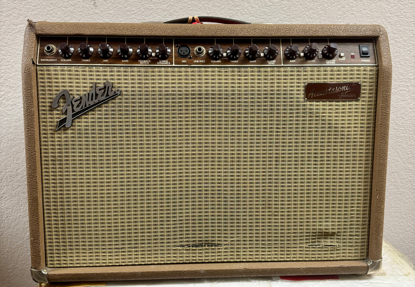 Used 1996 Fender Acoustasonic Junior Amplifier TFW3068