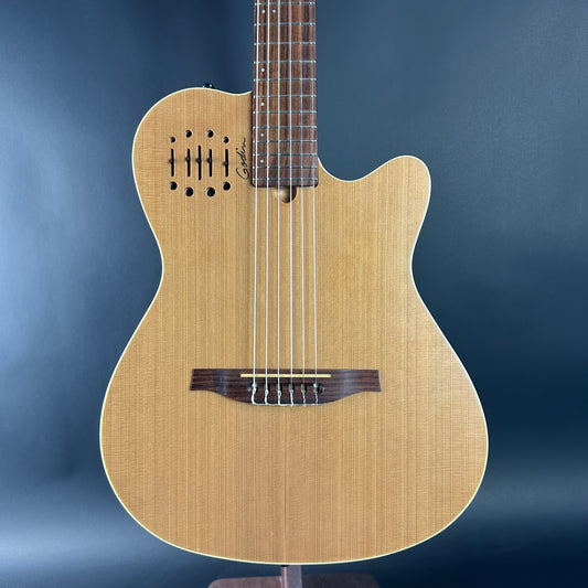 Front of Used Godin Multiac Nylon.