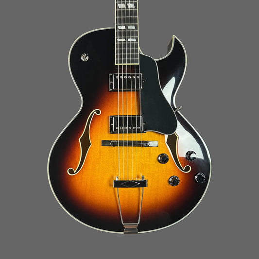 Front of Used Eastman AR372CE-SB w/case TFW2724