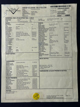 Spec sheet for Fender Custom Shop Limited Edition 1968 Stratocaster Relic Aged Black.