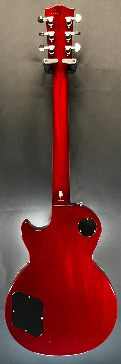Full back of Used 2020 Gibson Les Paul 60's Bourbon Burst w/Case TFW289
