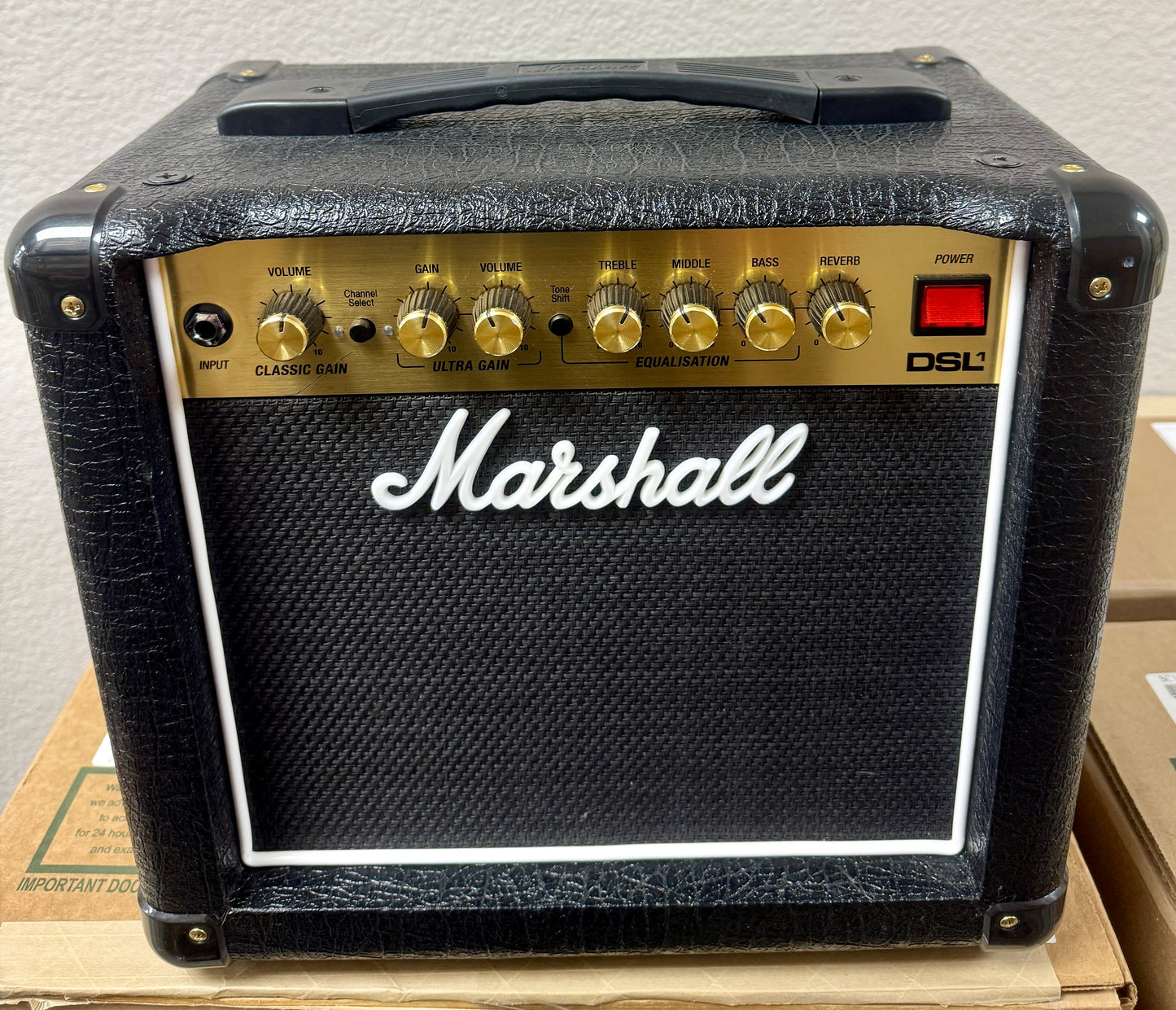 Used Marshall DSL1CR 1X8 1 Watt Combo Amp TFW3147