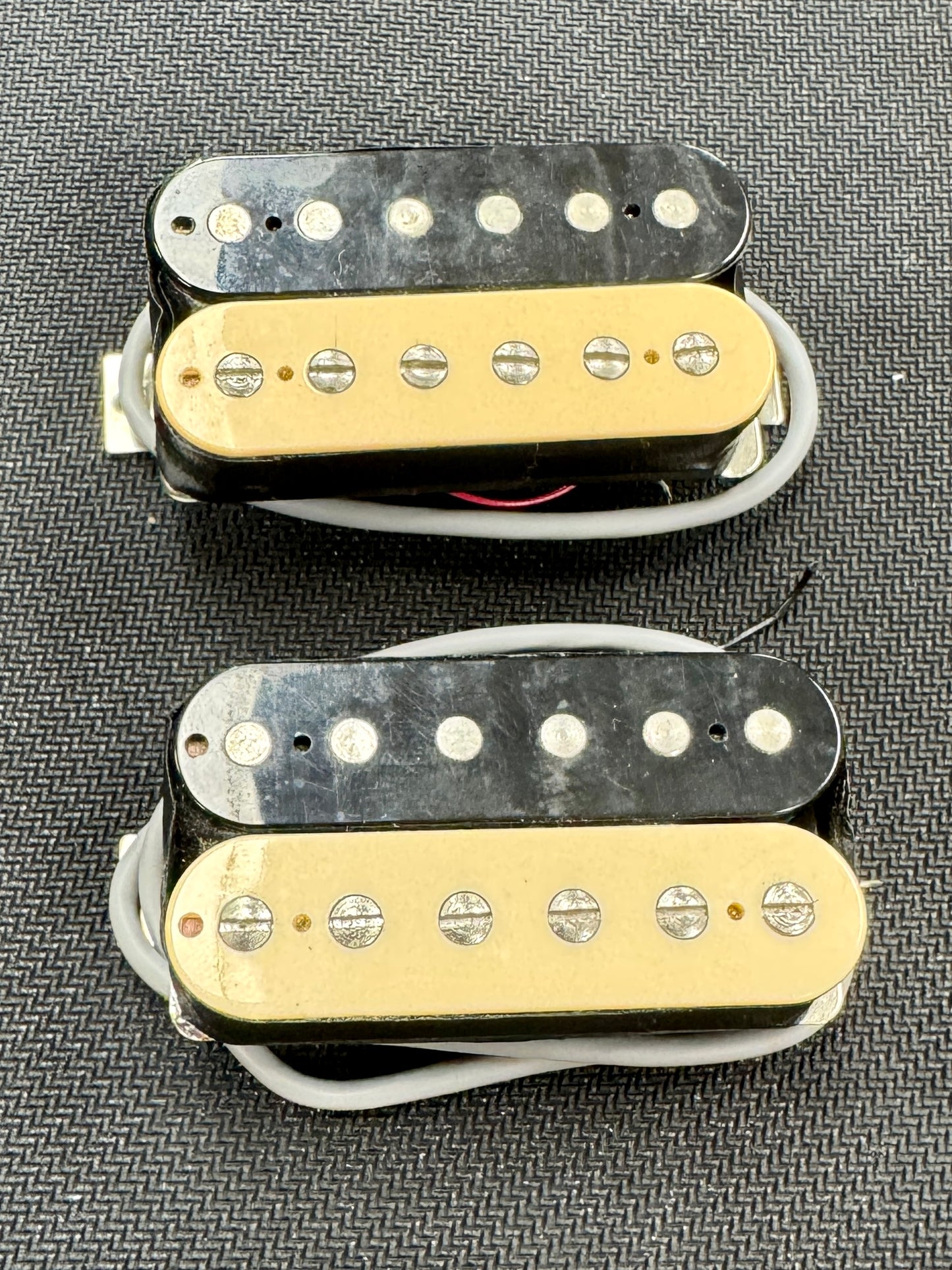 Used Gibson '57 Classic & '57 Classic Plus Zebra 4 Conductor Alnico III Pickup Set TFW3153