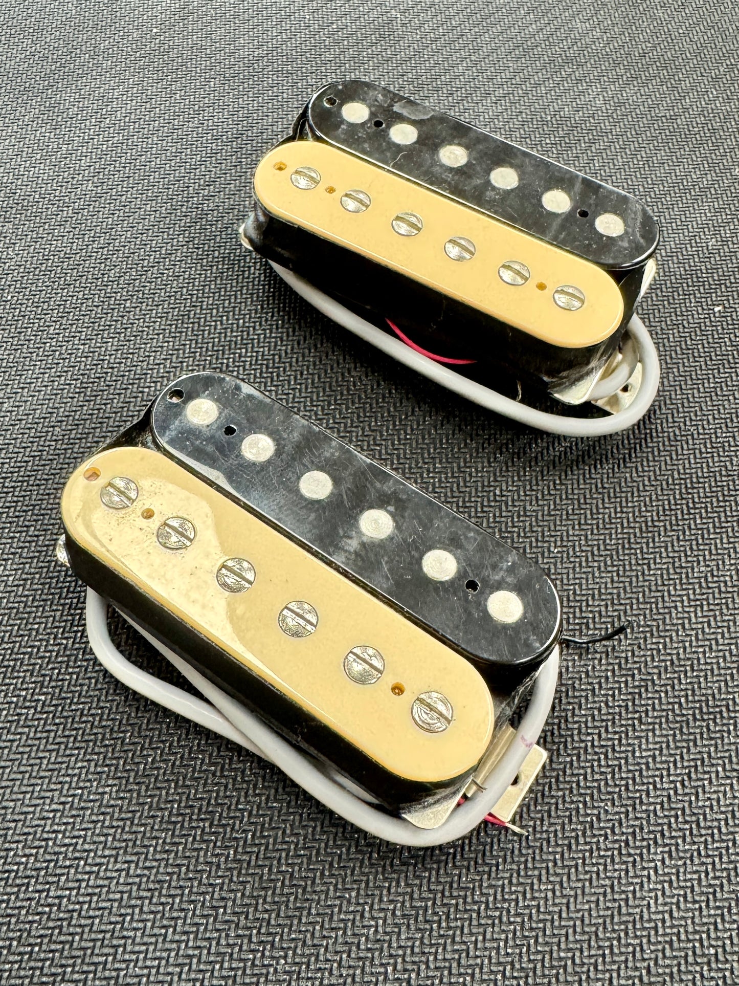 Used Gibson '57 Classic & '57 Classic Plus Zebra 4 Conductor Alnico III Pickup Set TFW3153