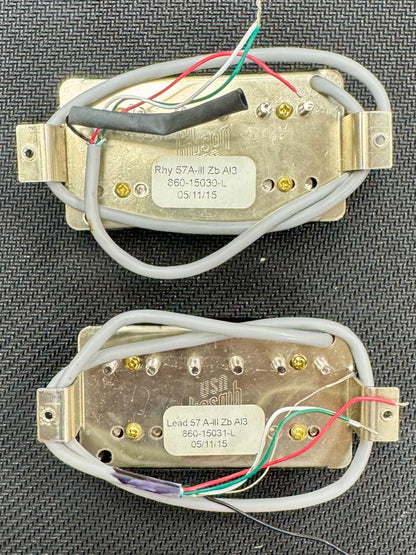 Used Gibson '57 Classic & '57 Classic Plus Zebra 4 Conductor Alnico III Pickup Set TFW3153