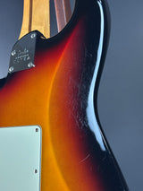 Wear on back of Used 2020 Fender American Ultra Stratocaster Ultraburst.