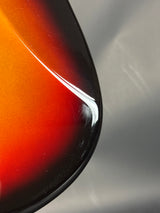 Wear on back of Used 2020 Fender American Ultra Stratocaster Ultraburst.