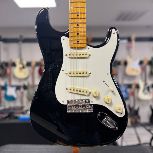 Front of body of Used Fender American Vintage II 1957 Stratocaster Black w/case TSS6320